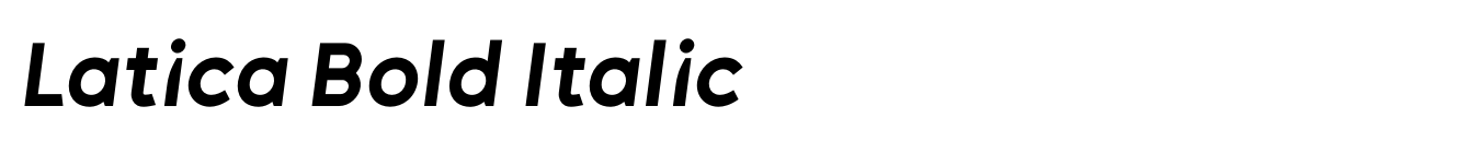 Latica Bold Italic image